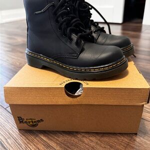 Dr. Martens Black Leather Boots